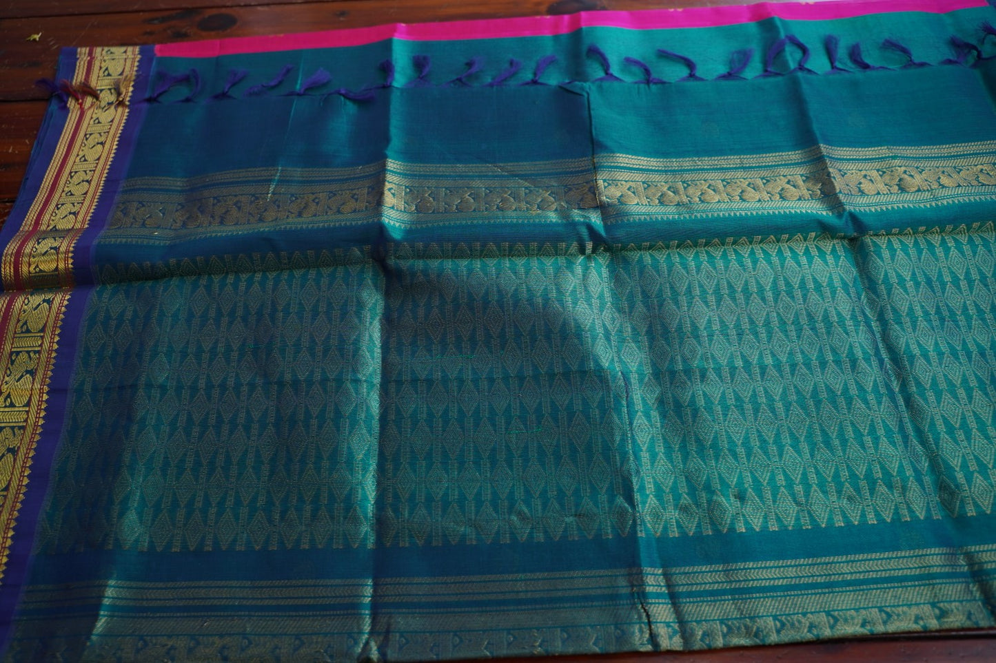 Kanchi Handloom Silk Cotton Saree PC17344