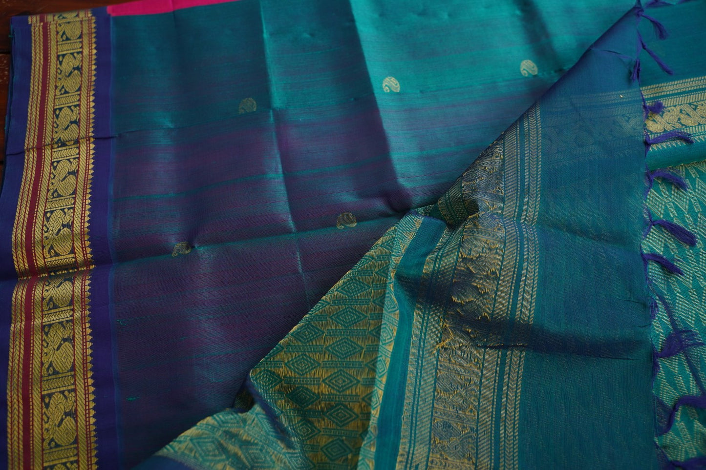 Kanchi Handloom Silk Cotton Saree PC17344