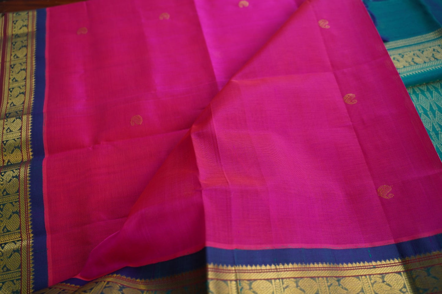 Kanchi Handloom Silk Cotton Saree PC17344