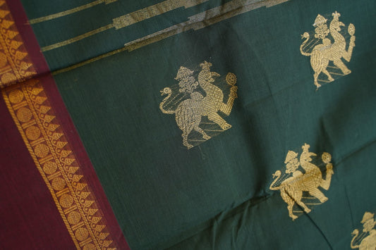 Chettinadu handloom Cotton Saree PC13905