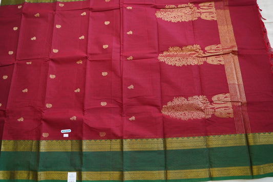 Chettinadu handloom Cotton Saree PC13903