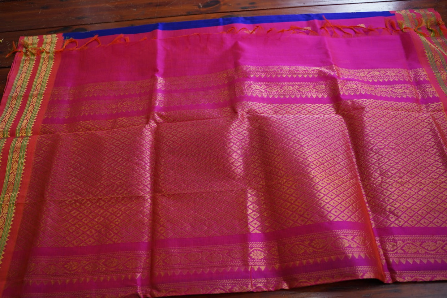Kanchi Handloom Silk Cotton Saree PC17340