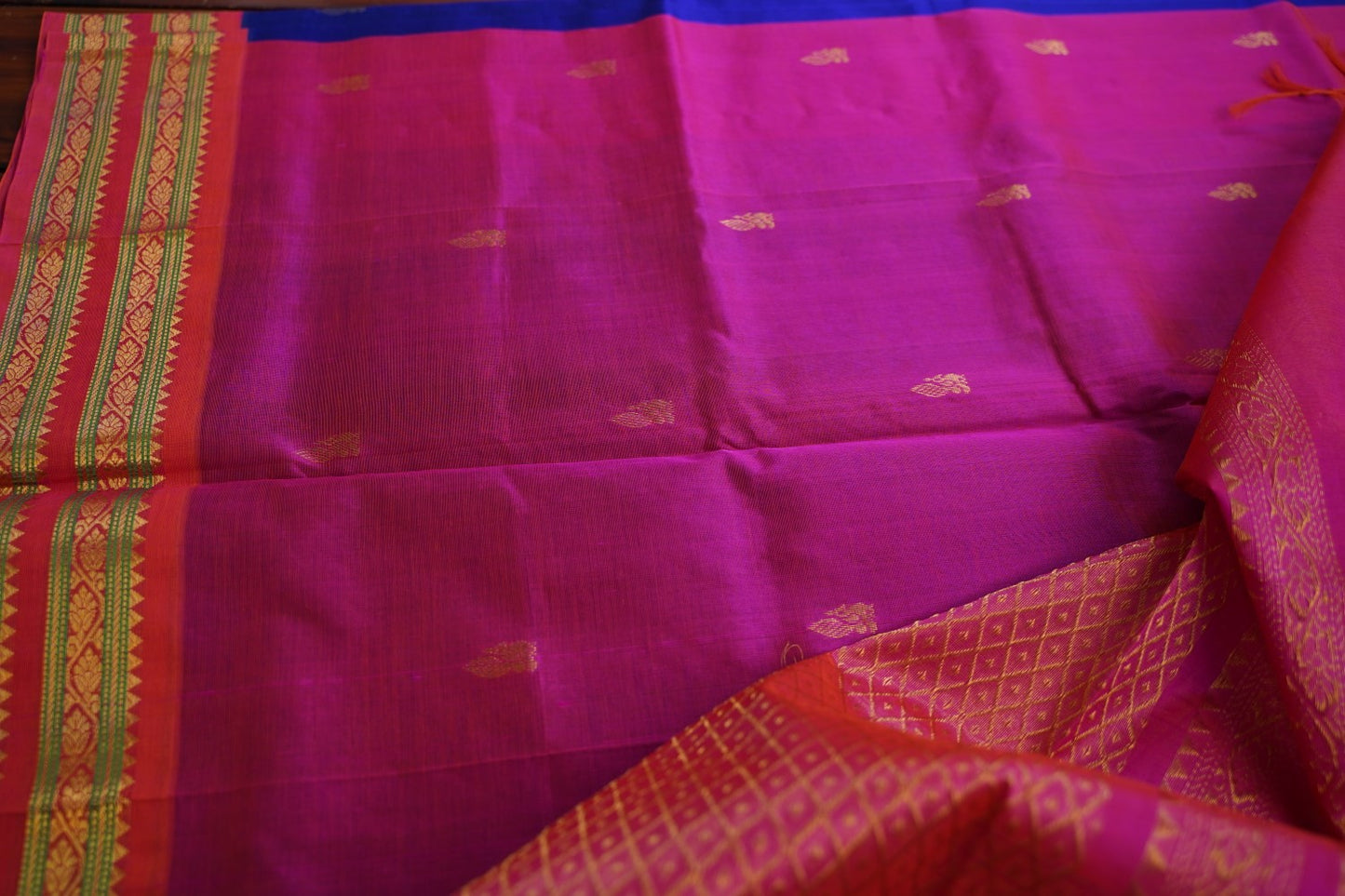 Kanchi Handloom Silk Cotton Saree PC17340