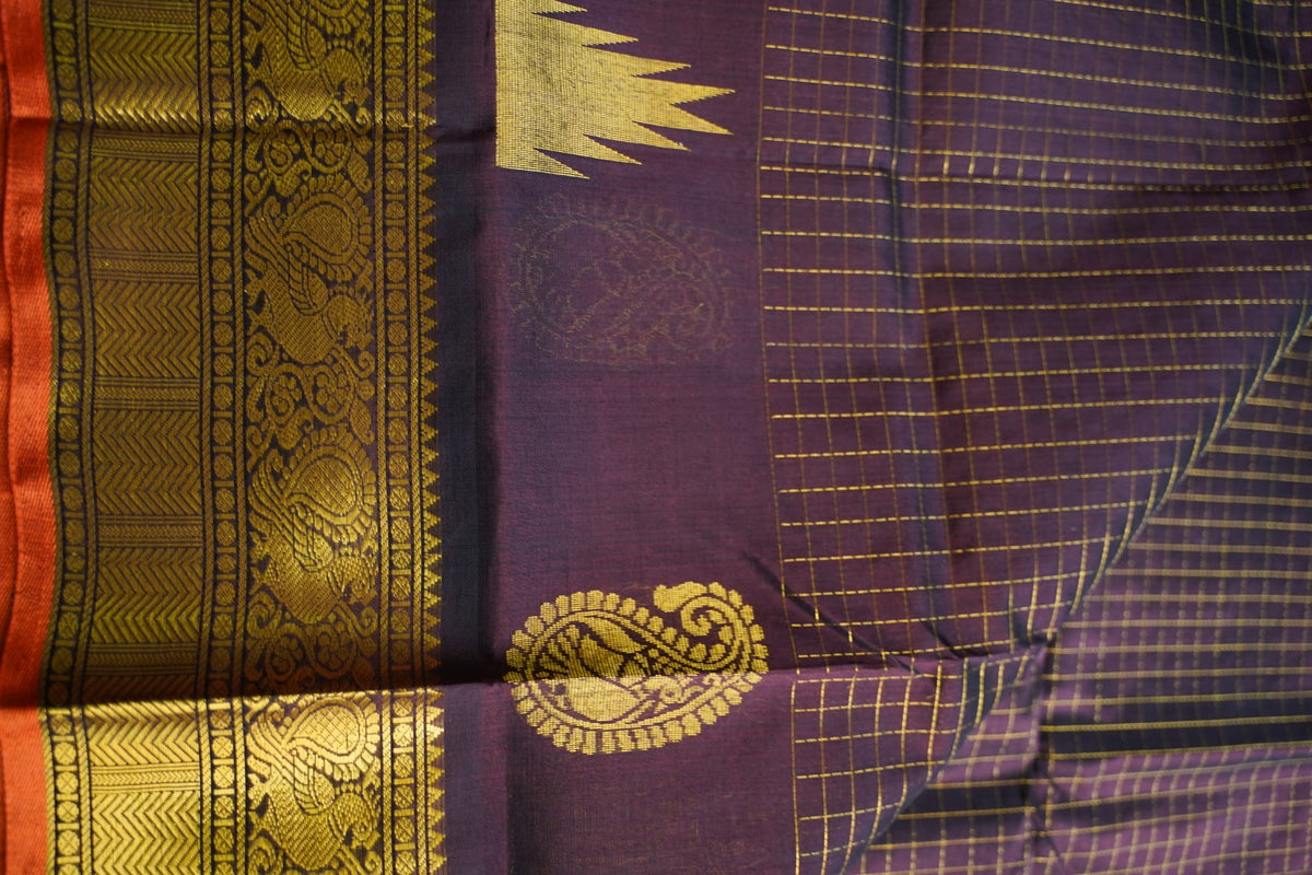 Kanchi Silk Cotton Saree PC18324
