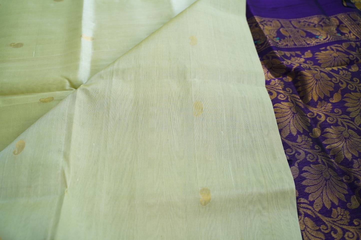 Kanchi Handloom Silk Cotton Saree PC17349