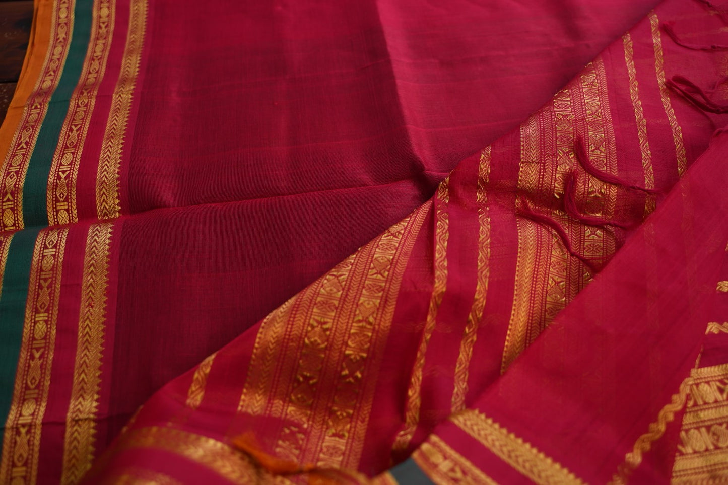 Kanchi Handloom Silk Cotton Saree PC17350