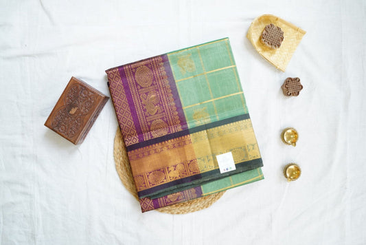 Kanchi Handloom Silk Cotton Saree PC14664