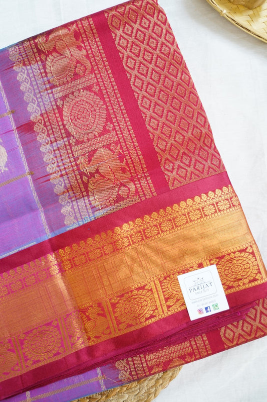 Kanchi Handloom Silk Cotton Saree PC14666