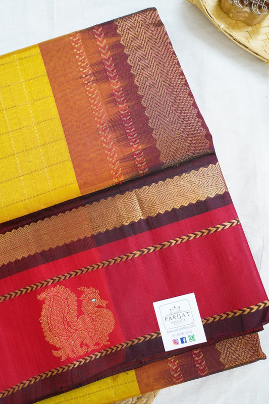 Kanchi Handloom Silk Cotton Saree PC14650