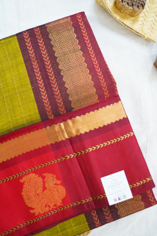 Kanchi Handloom Silk Cotton Saree PC14652