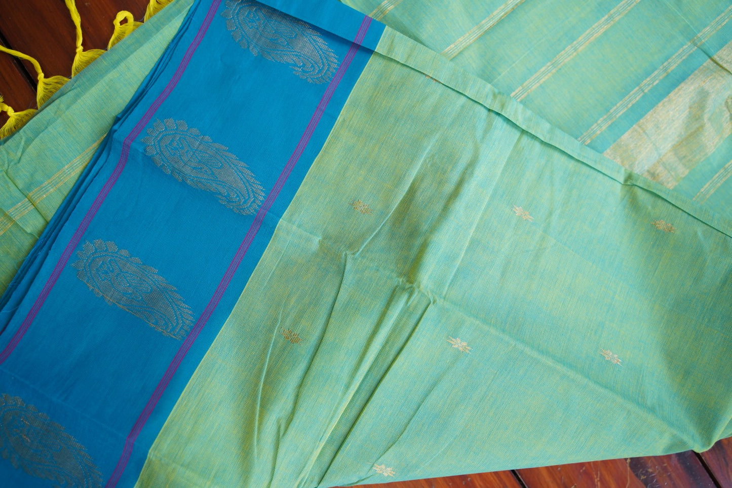 Chettinad handloom Cotton Saree PC16220