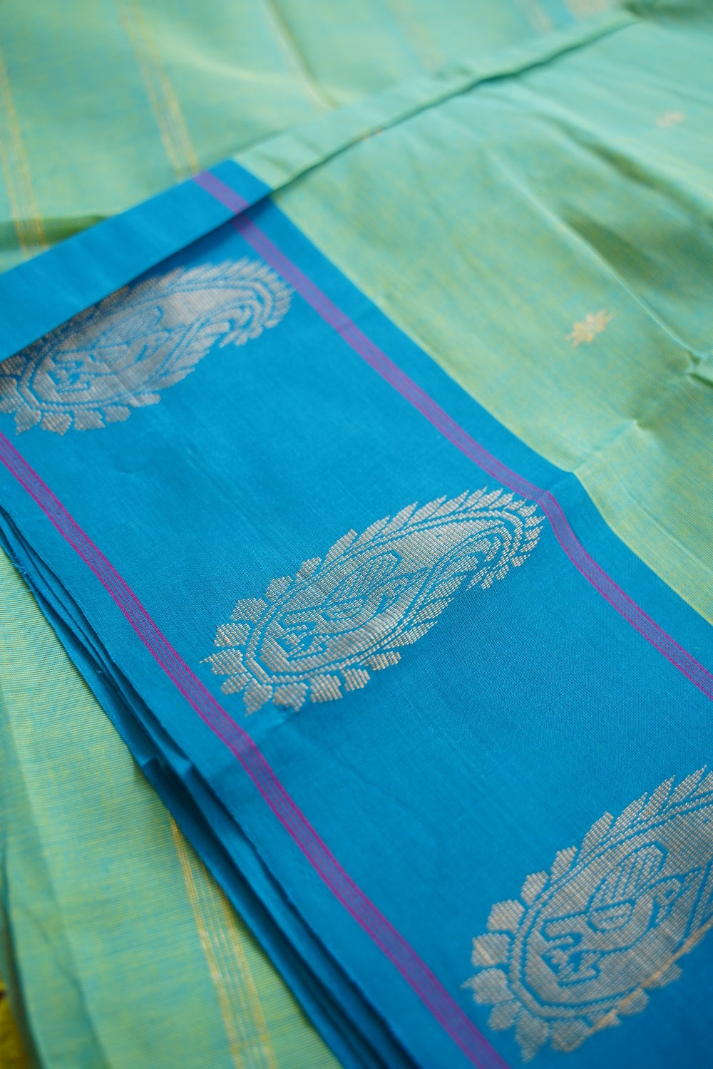 Chettinad handloom Cotton Saree PC16220