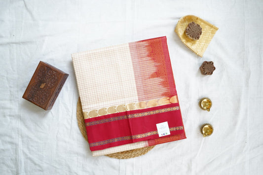 Kanchi Handloom Silk Cotton Saree PC14657