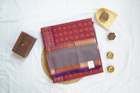 Kanchi Handloom Silk Cotton Saree PC14640