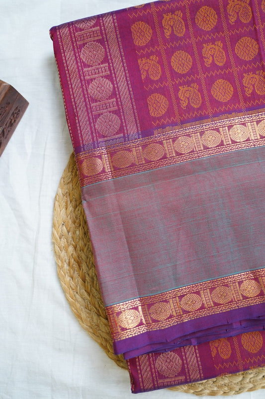 Kanchi Handloom Silk Cotton Saree PC14640