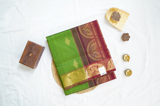 Kanchi Handloom Silk Cotton Saree PC14641