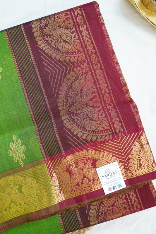 Kanchi Handloom Silk Cotton Saree PC14641
