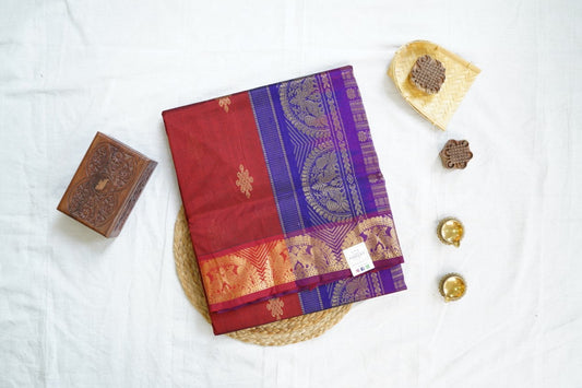 Kanchi Handloom Silk Cotton Saree PC14642