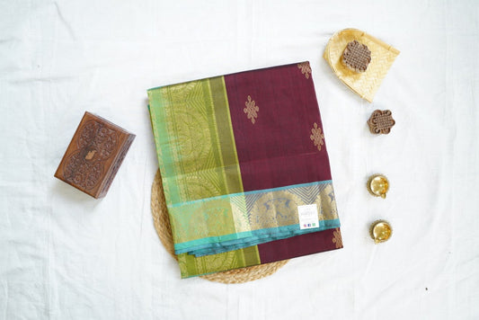 Kanchi Handloom Silk Cotton Saree PC14643