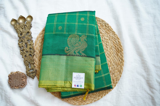 Kanchi Semi Silk Cotton Saree PC18343
