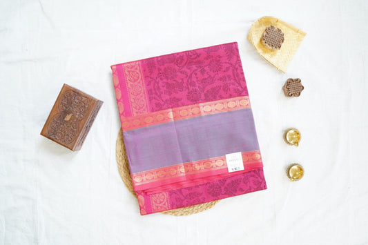 Kanchi Handloom Silk Cotton Saree PC14645