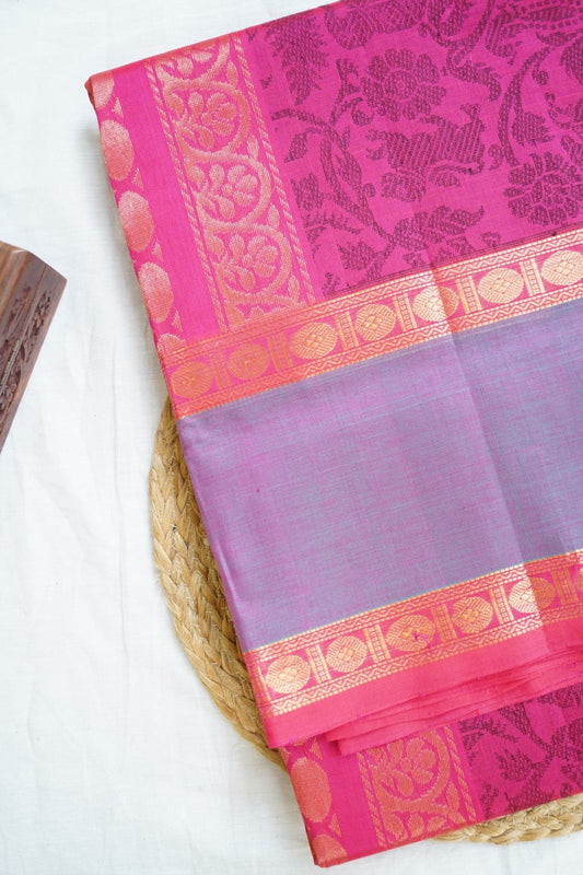 Kanchi Handloom Silk Cotton Saree PC14645