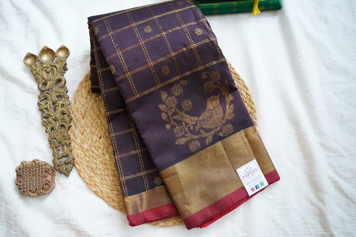 Kanchi Semi Silk Cotton Saree PC18337