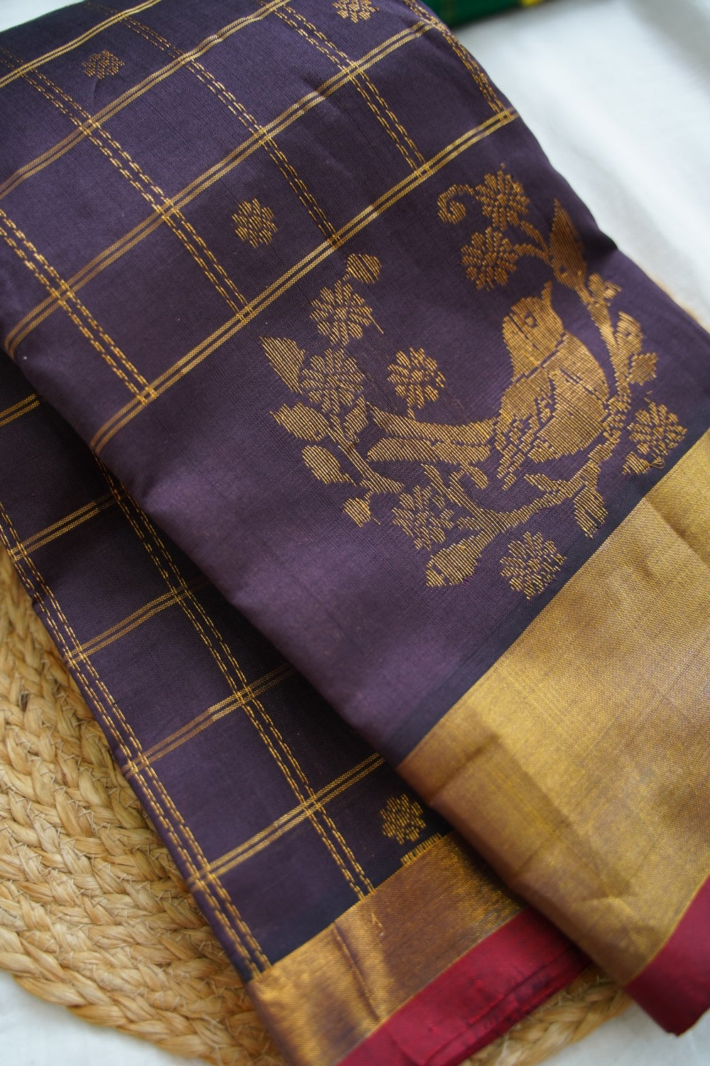 Kanchi Semi Silk Cotton Saree PC18337