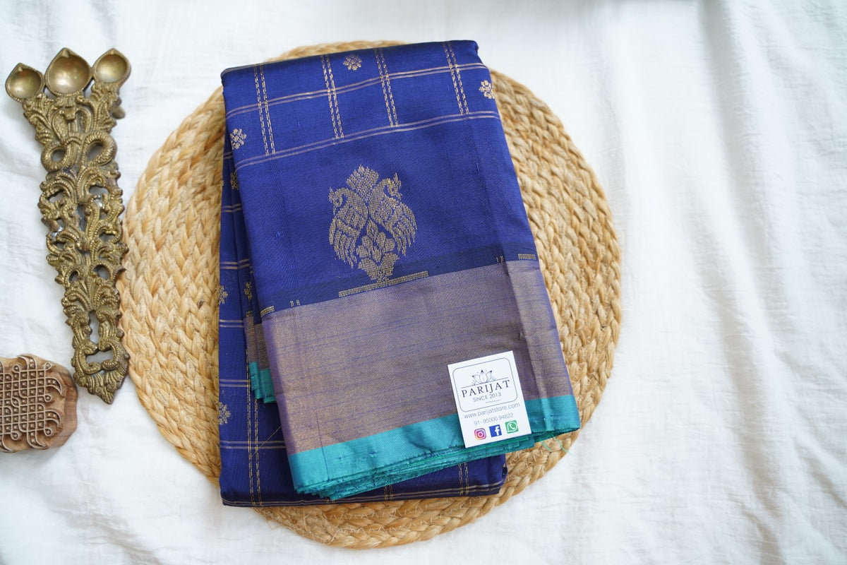 Kanchi Semi Silk Cotton Saree PC18340