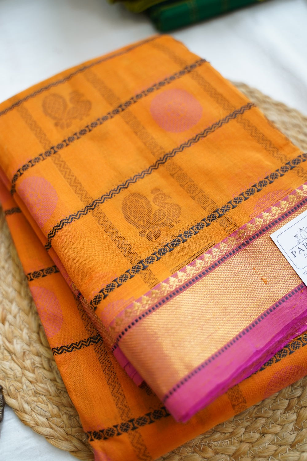 Kanchi Semi Silk Cotton Saree PC18338