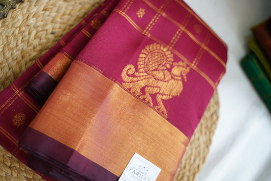 Kanchi Semi Silk Cotton Saree PC18342