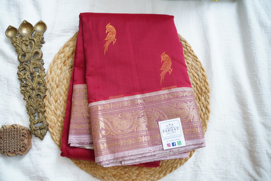 Kanchi Semi Silk Cotton Saree PC18341