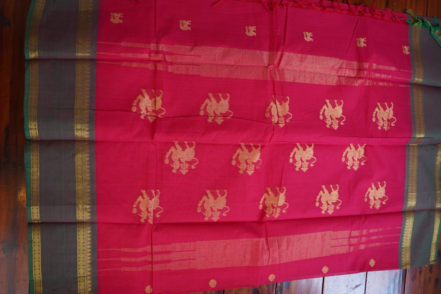 Chettinad handloom Cotton Saree PC16260