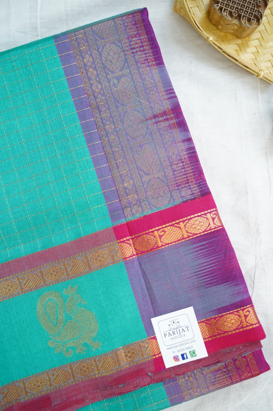 Kanchi Handloom Silk Cotton Saree PC14634