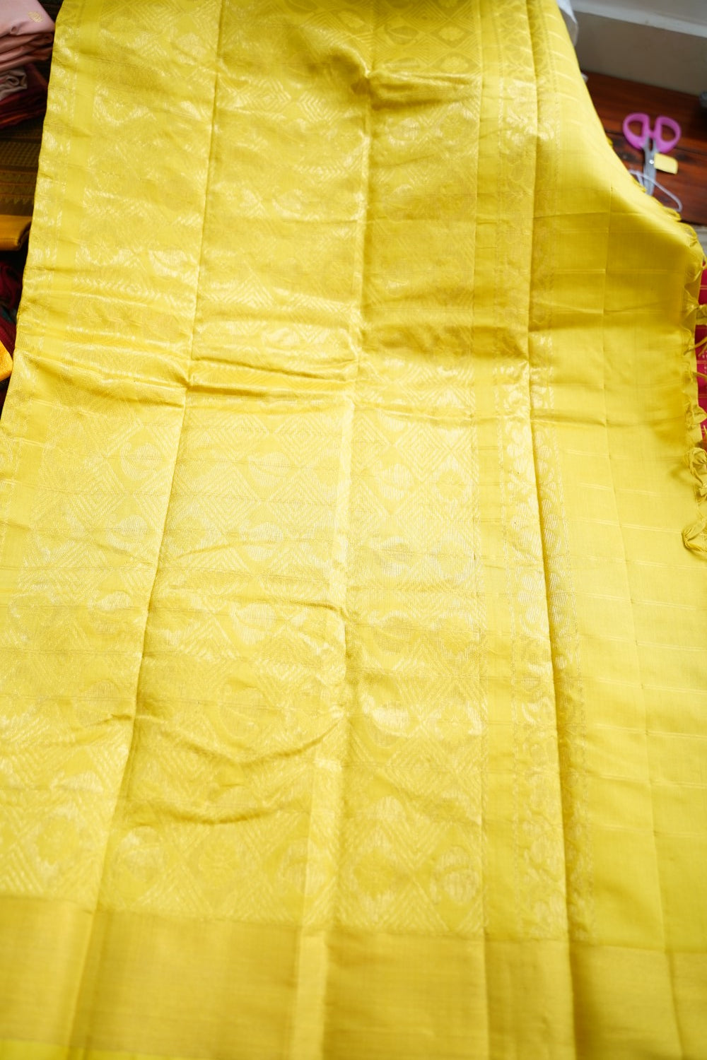 Kanchi Semi Silk Cotton Saree PC18345