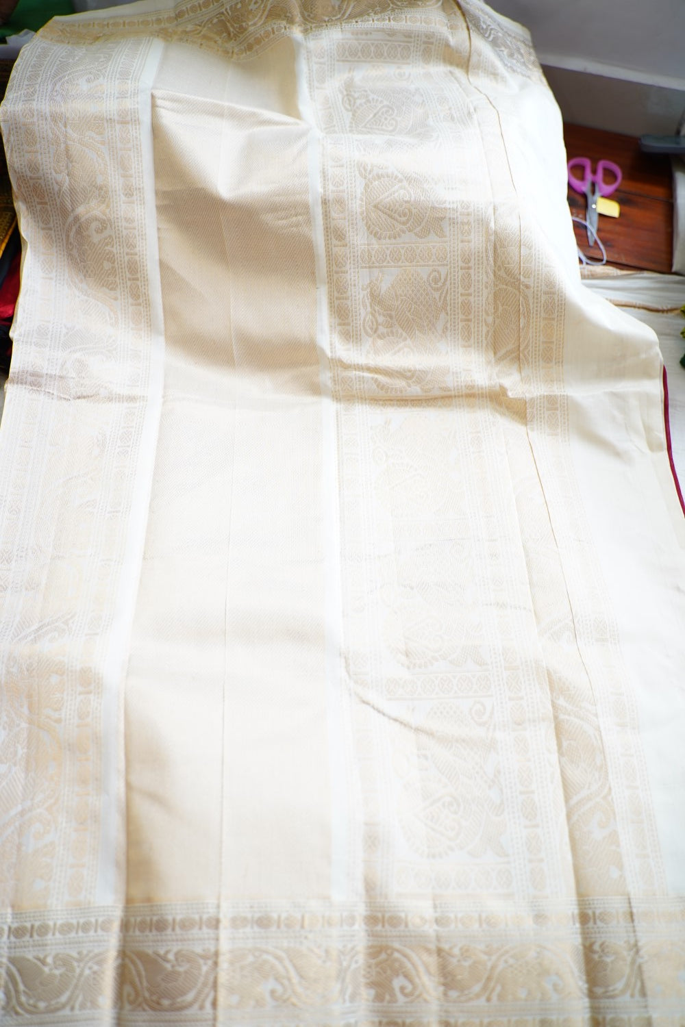 Kanchi Semi Silk Cotton Saree PC18341