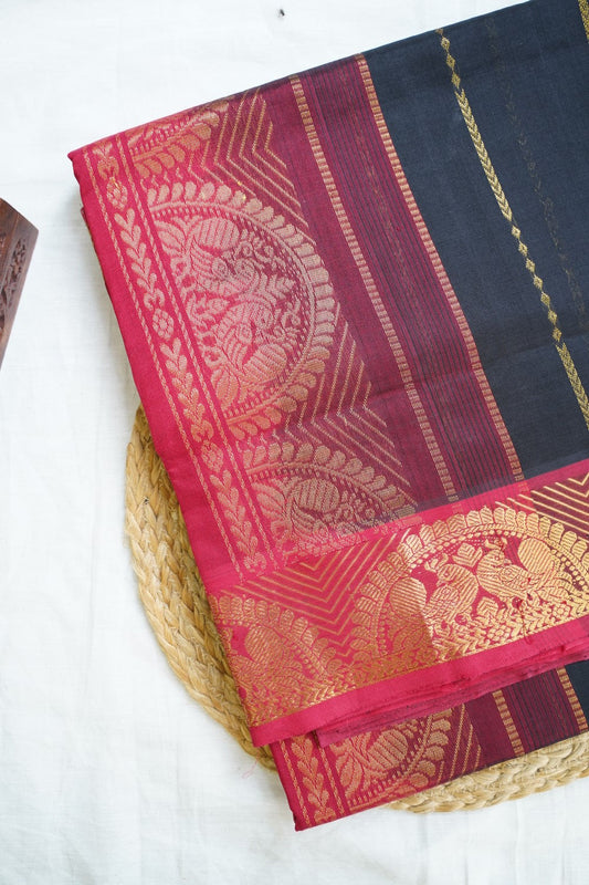 Kanchi Handloom Silk Cotton Saree PC14638