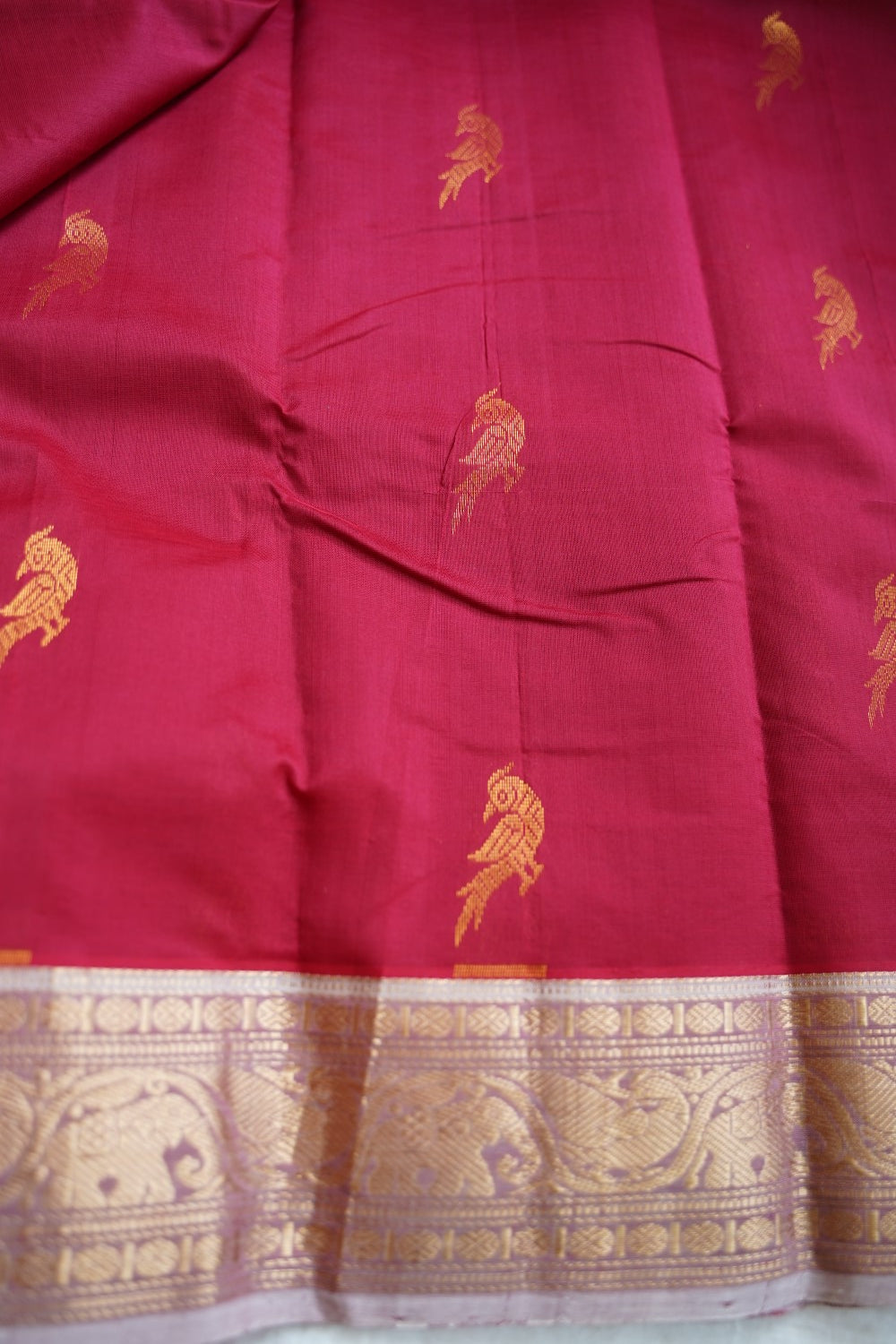 Kanchi Semi Silk Cotton Saree PC18341