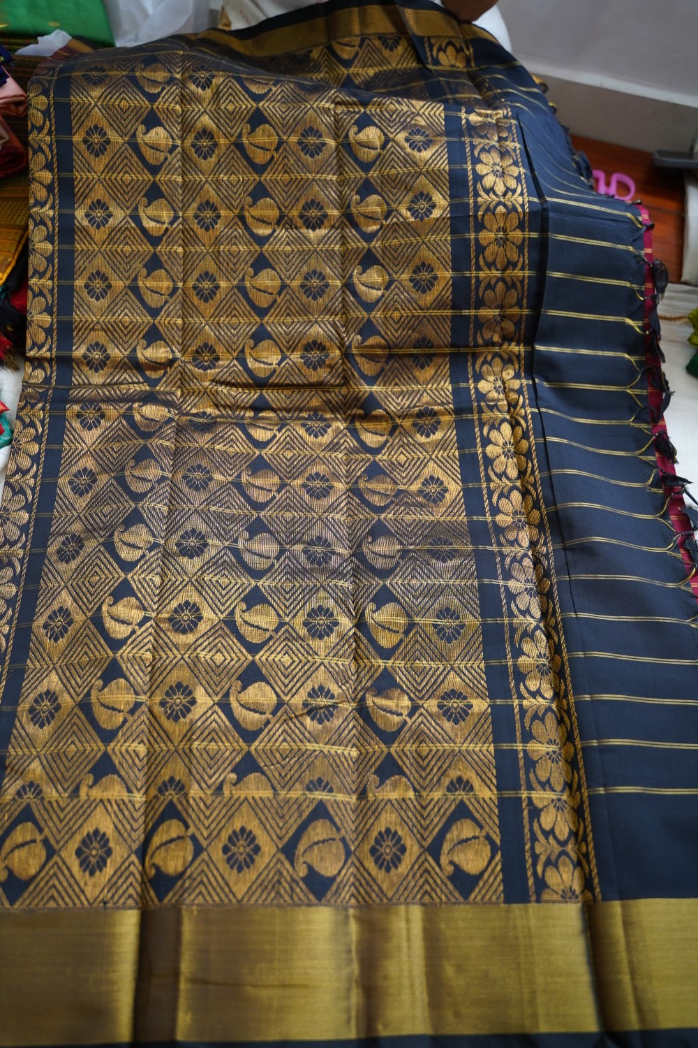 Kanchi Semi Silk Cotton Saree PC18342