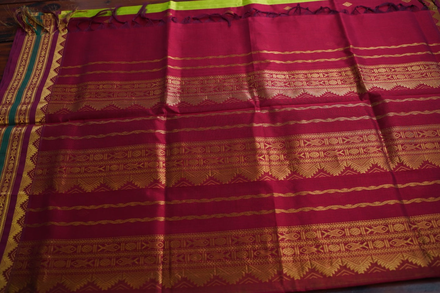 Kanchi Handloom Silk Cotton Saree PC17343