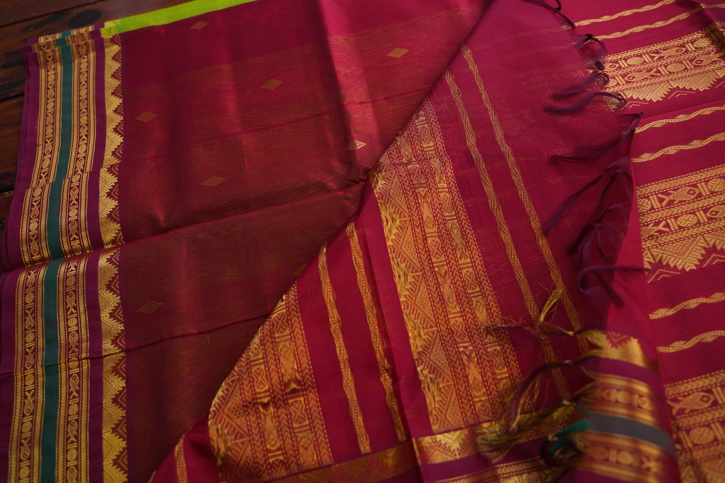 Kanchi Handloom Silk Cotton Saree PC17343