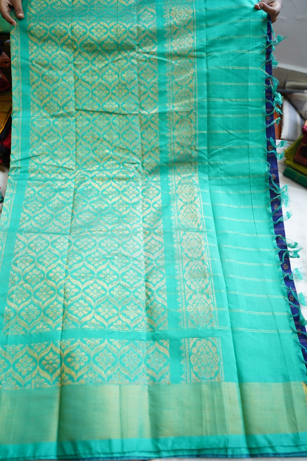 Kanchi Semi Silk Cotton Saree PC18340