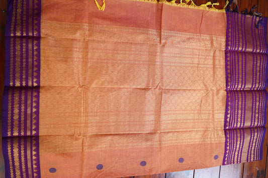 Chettinad handloom Cotton Saree PC16224