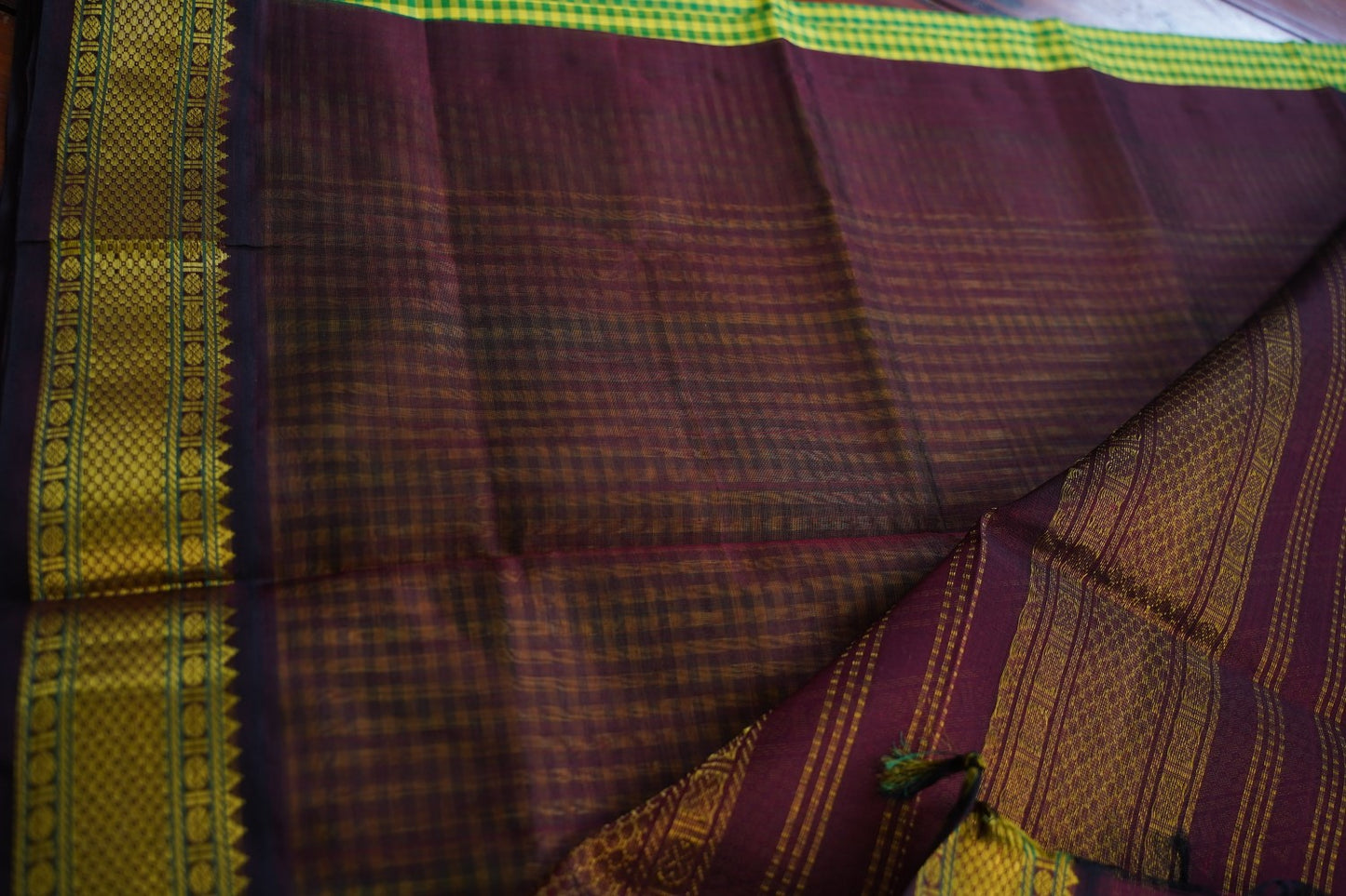 Kanchi Handloom Silk Cotton Saree PC17348