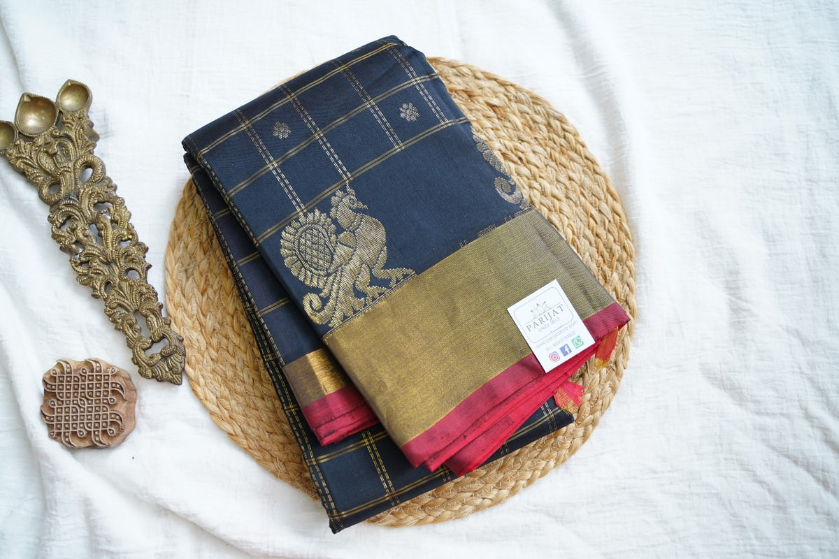 Kanchi Semi Silk Cotton Saree PC18332