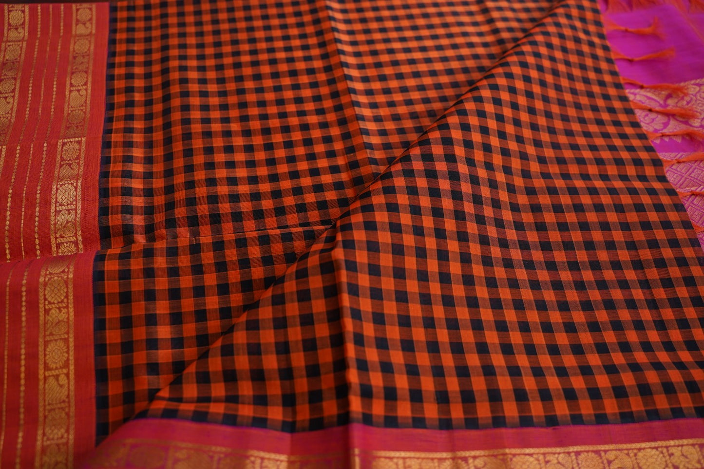 Kanchi Handloom Silk Cotton Saree PC17335