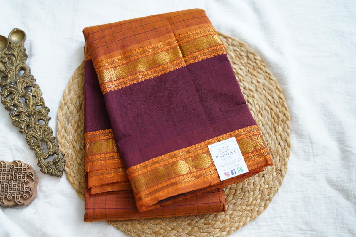 Kanchi Semi Silk Cotton Saree PC18330