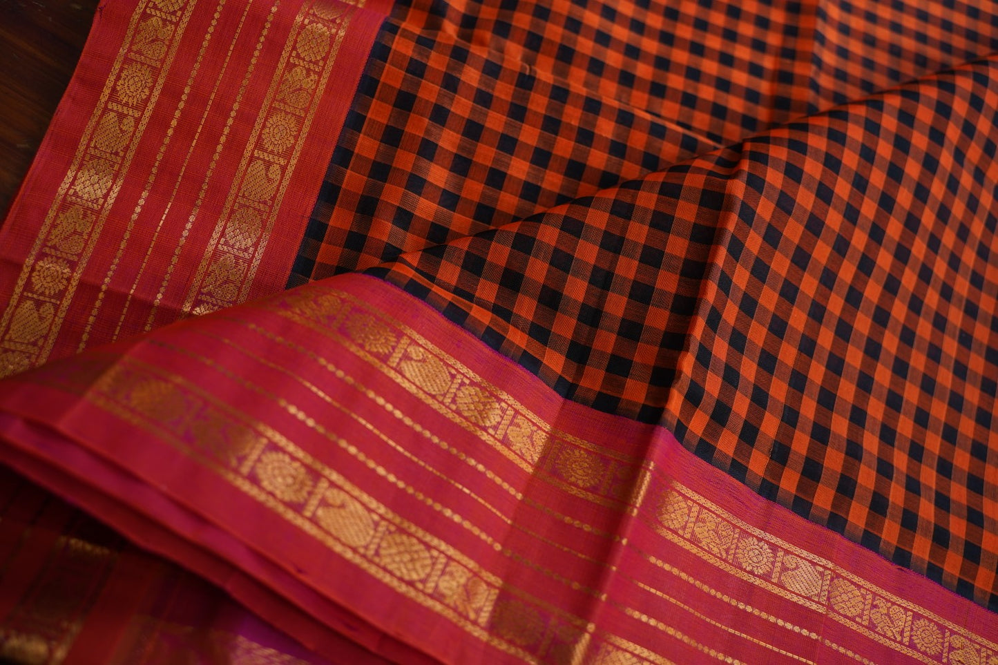 Kanchi Handloom Silk Cotton Saree PC17335