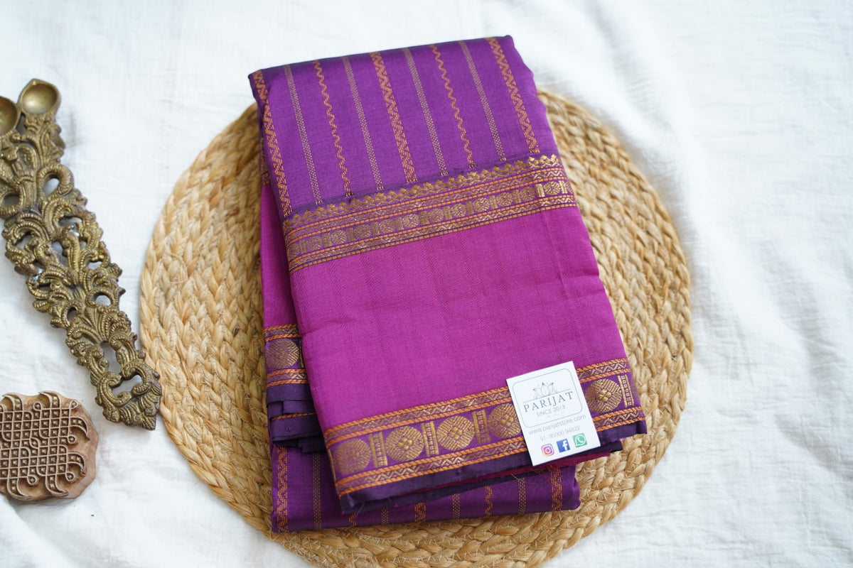 Kanchi Semi Silk Cotton Saree PC18329