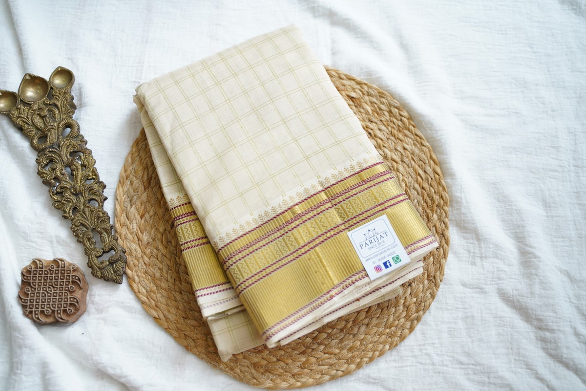 Kanchi Semi Silk Cotton Saree PC18328